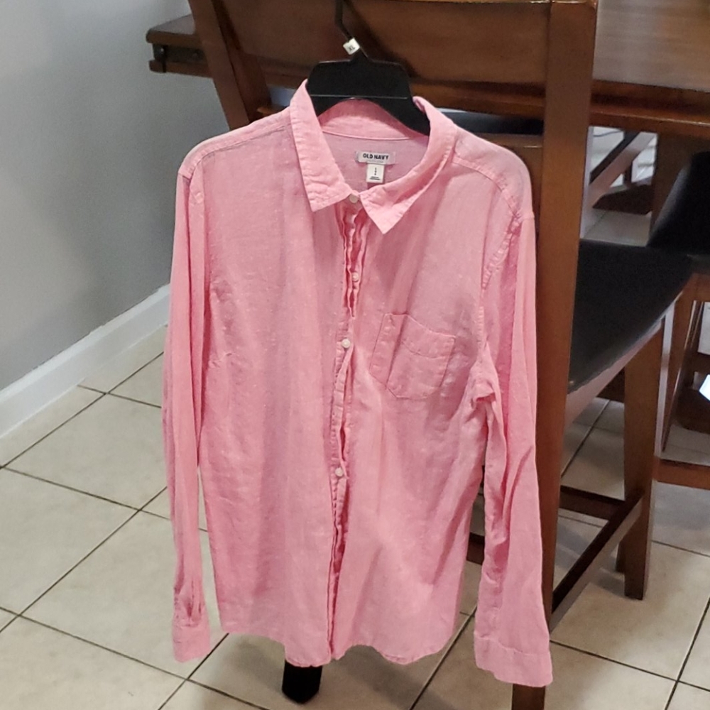Pink blouse